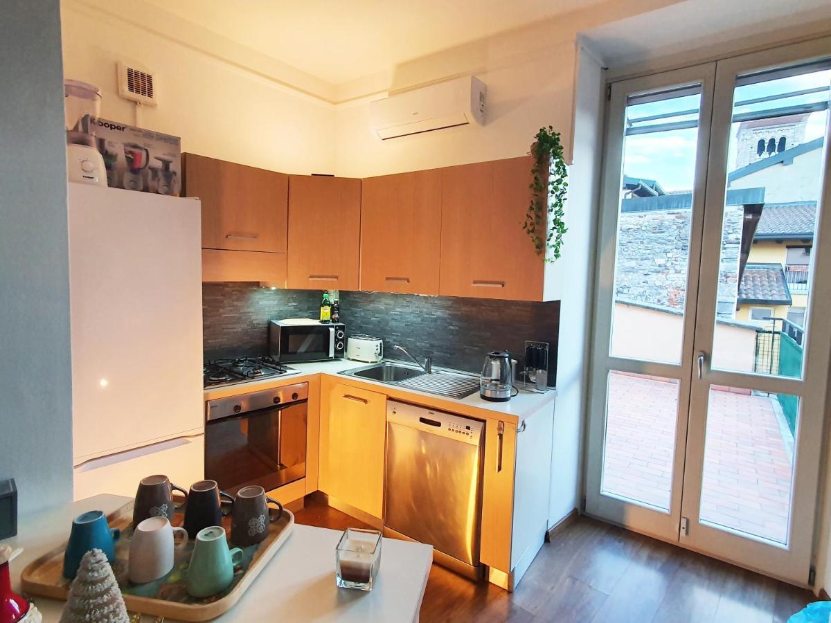 King Como Lake Center 9 Posti Letto- Grande Terrazza - 2 Bagni Privati Exterior foto
